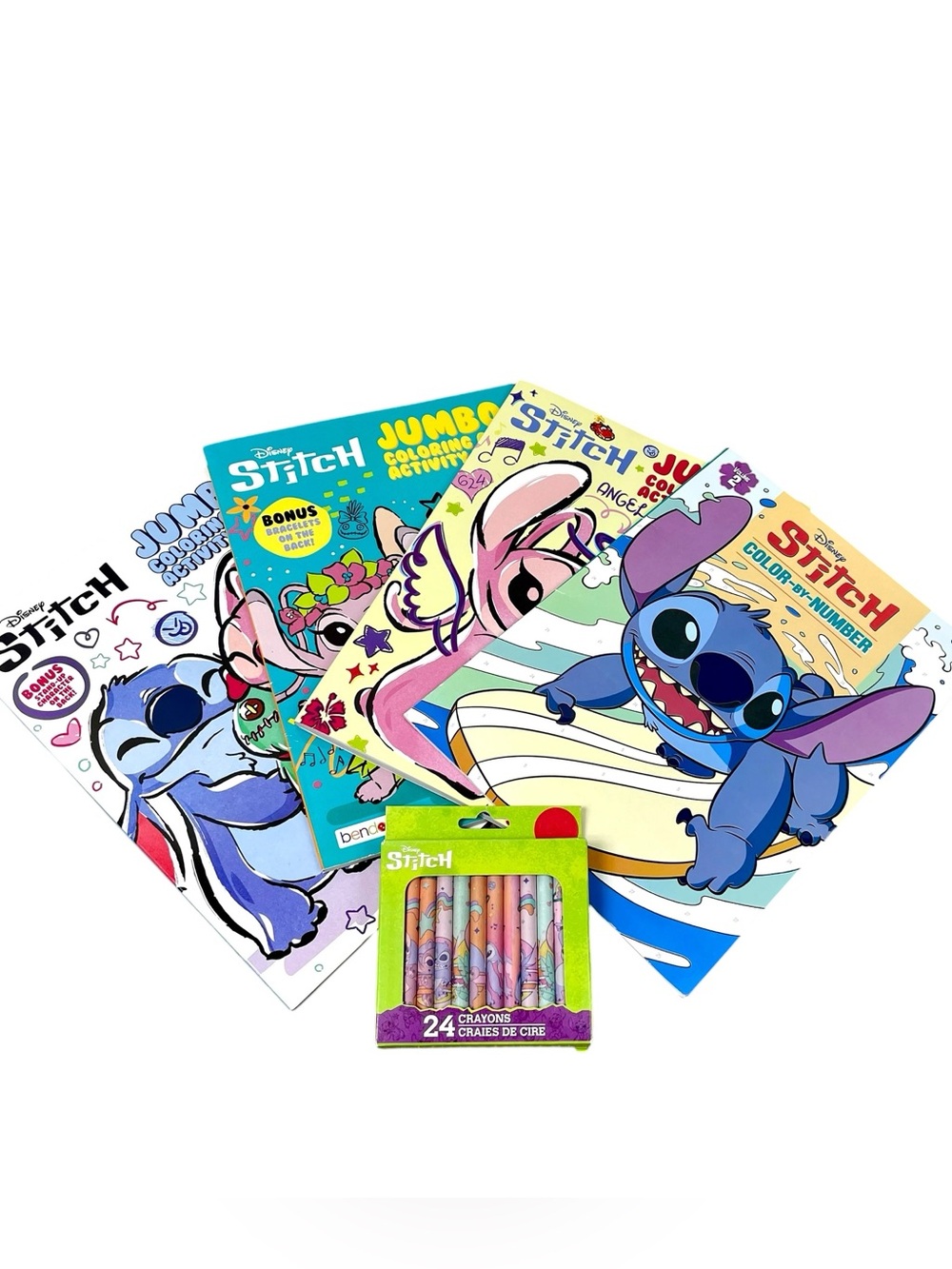 Disney Stitch Jumbo Coloring & Activity Bundle